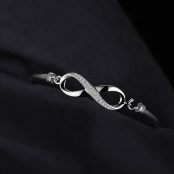 Giffany Crown Infinity 925 Sterling Silver Love bracelet