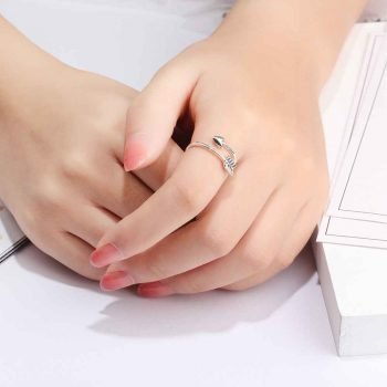 Sterling Silver Cupid Arrow Ring Shape