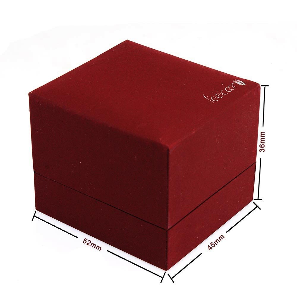 Earrings, Ring, Red gift Box